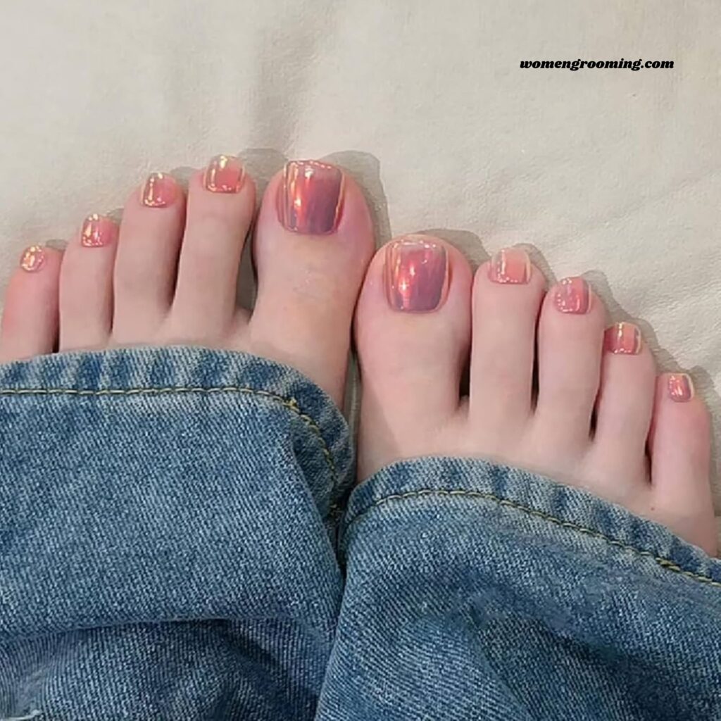 Soft Chrome Pink Toes