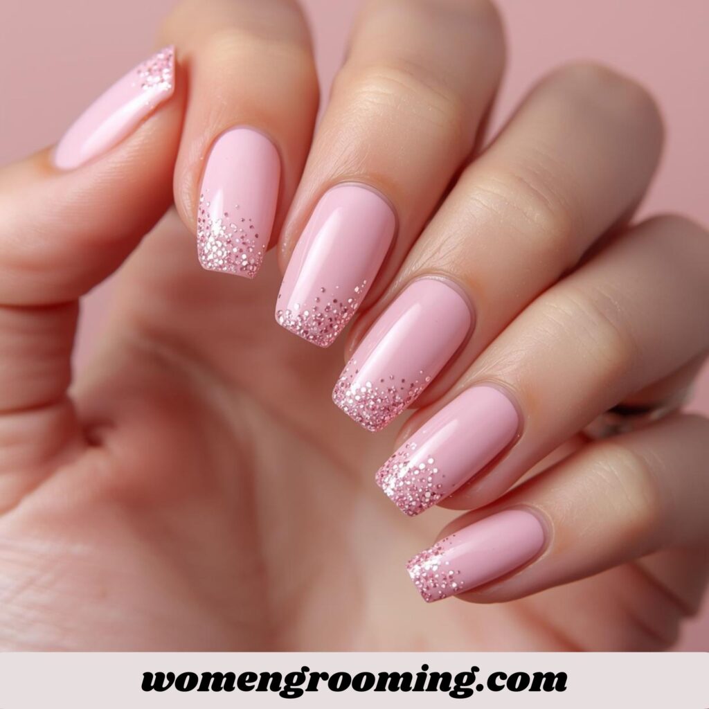 Soft Pink Nails