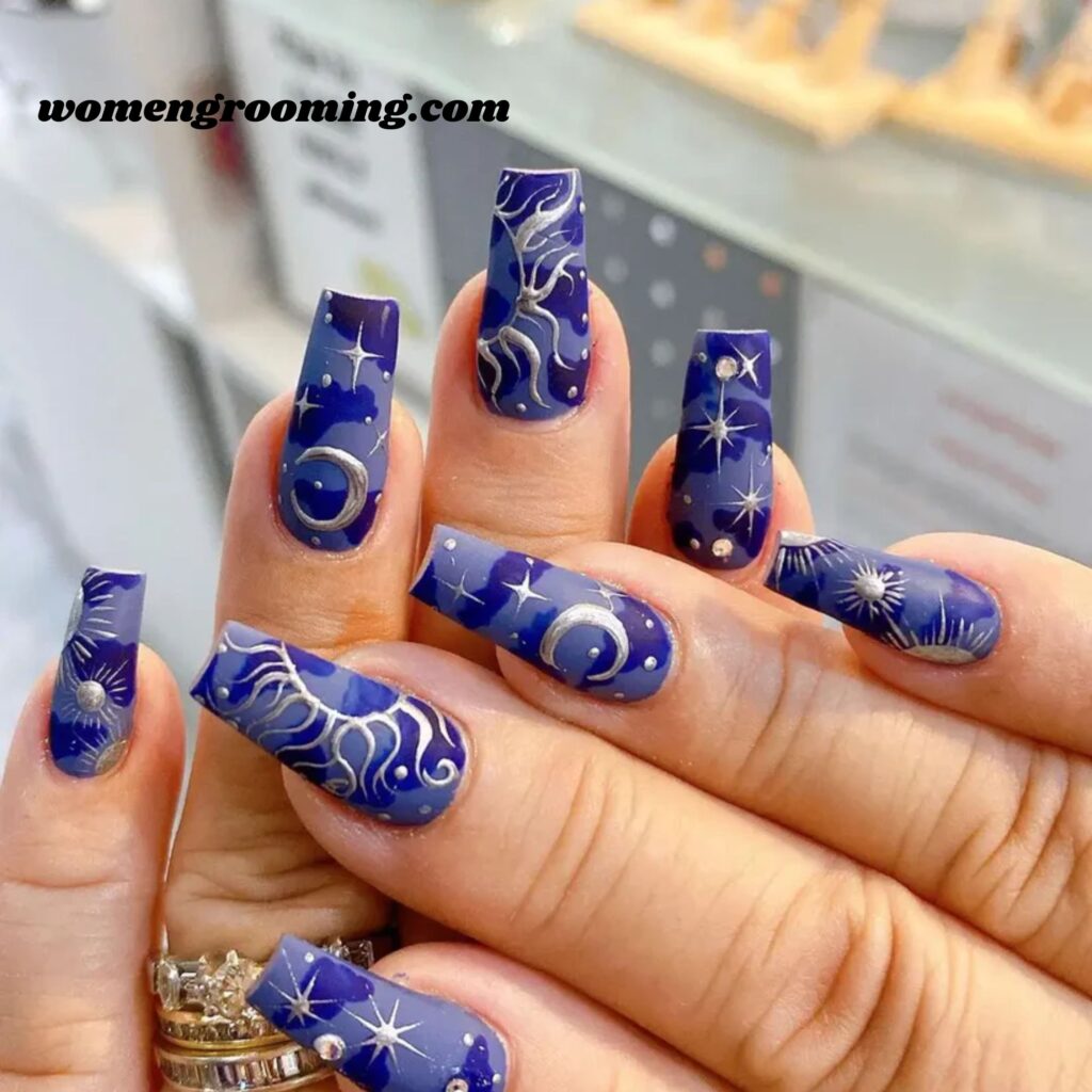 Star Map Nails
