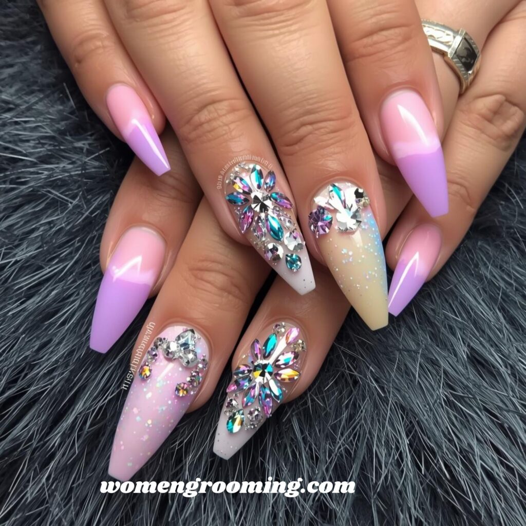 _Stiletto Swag Nails