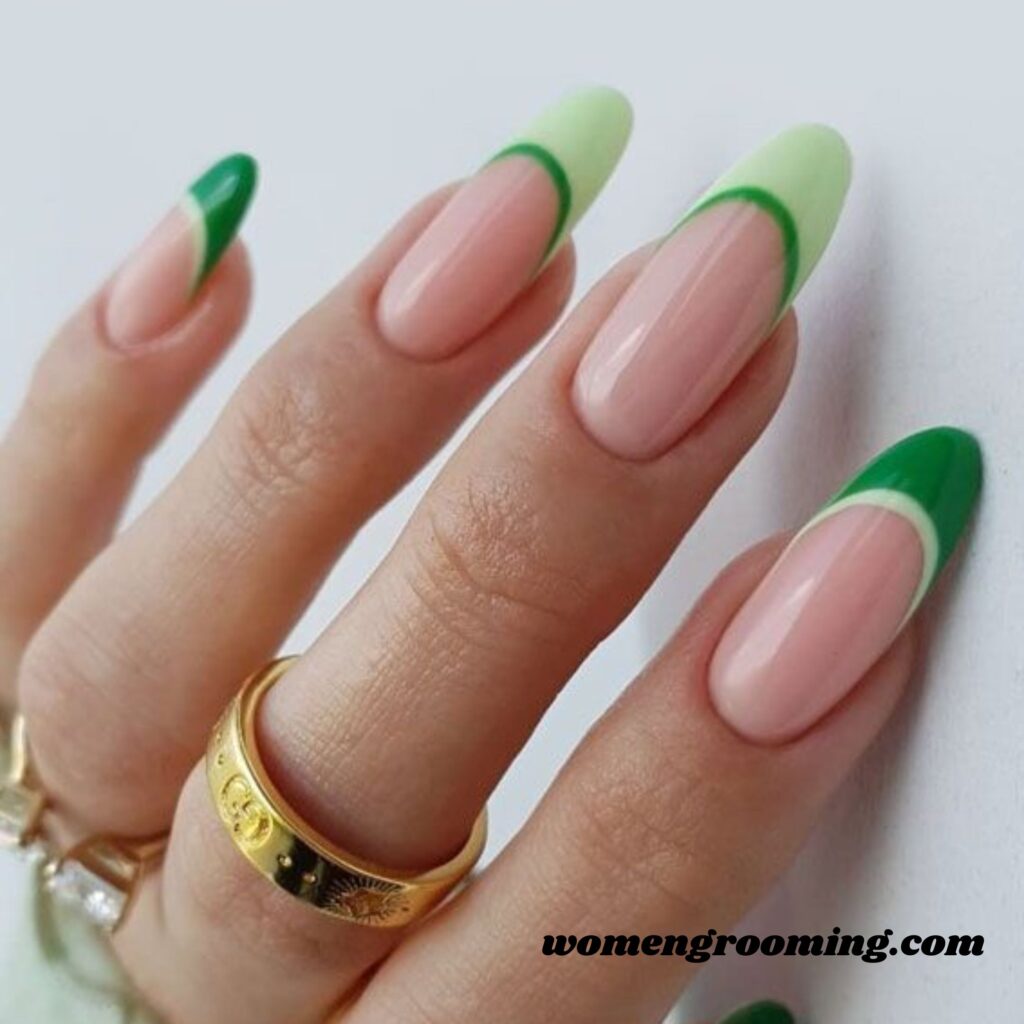 Two-Tone French Tips