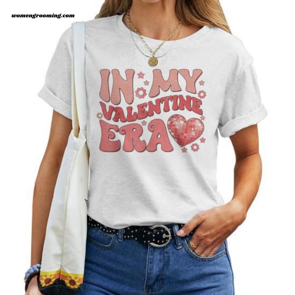 Valentine Graphic Tee with Denim