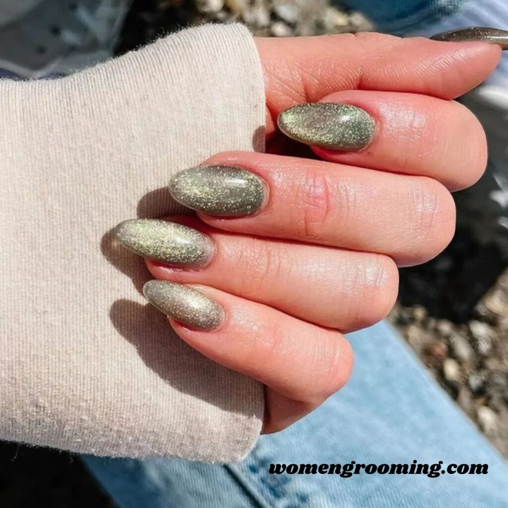 Velvet Chrome Nails