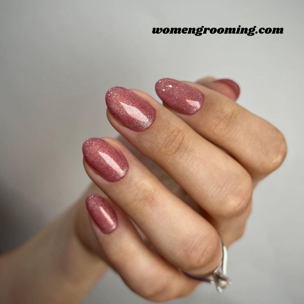 Velvet Pink Nails