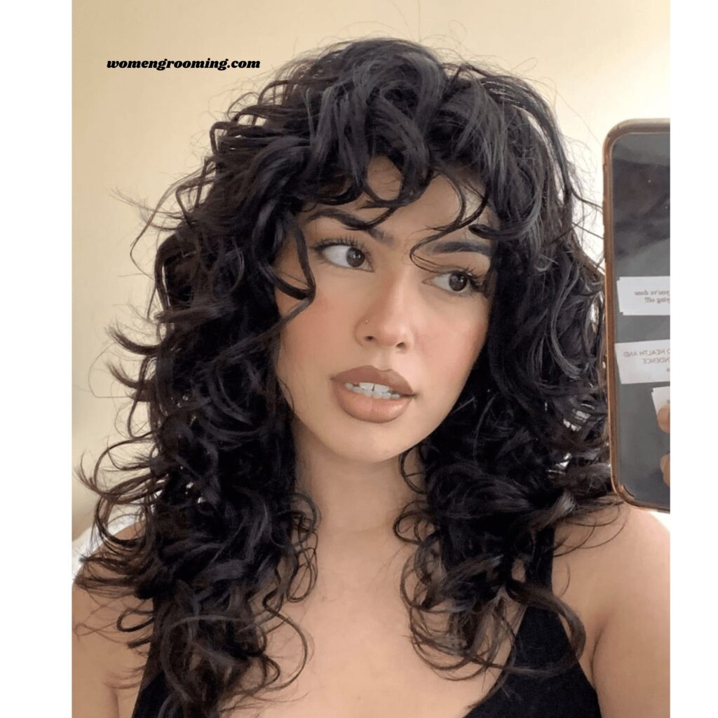 Wolf Cut for Curly Hair