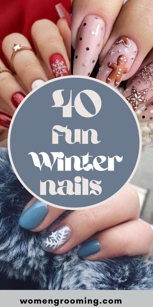 fun winter nails