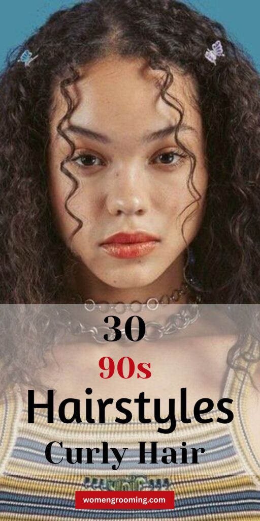 90s Hairstyles Curly Hair