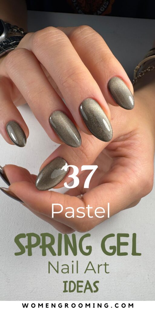 Pastel Spring Gel Nail Art Ideas