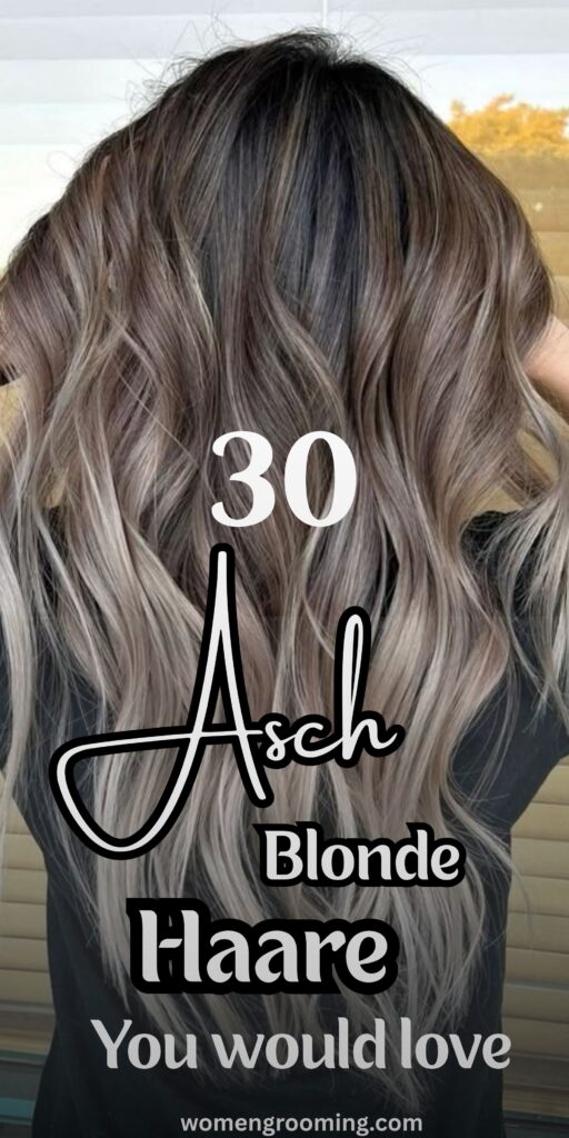 aschblonde haare