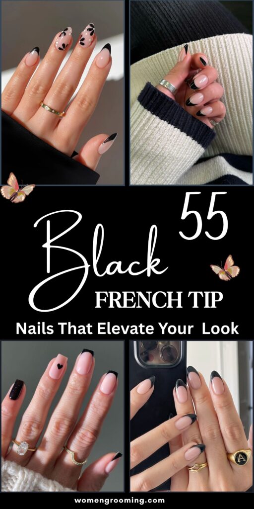 black french tip