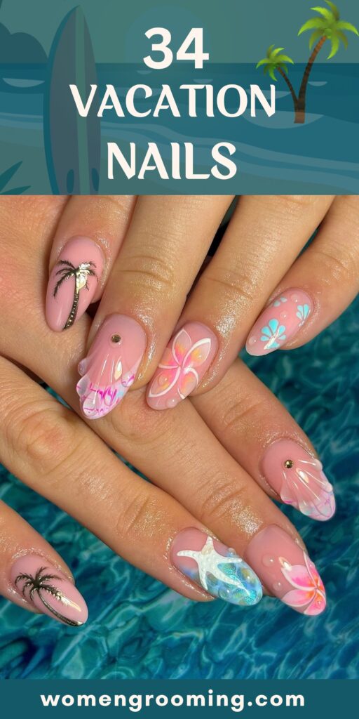 vacation nails