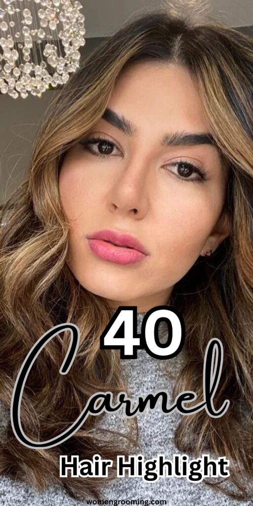 carmel hair highlight