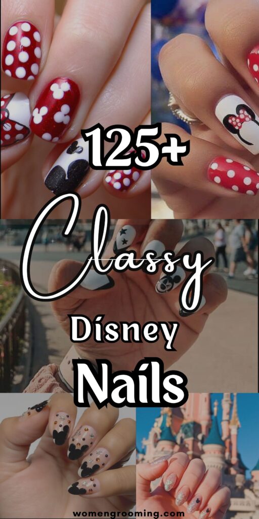 classy disney nails
