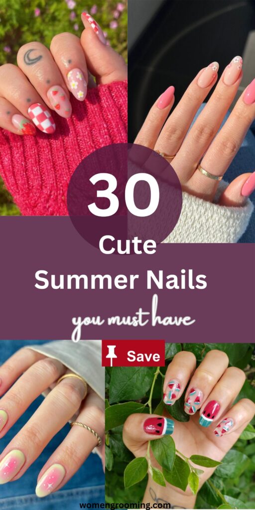 cute summer nails