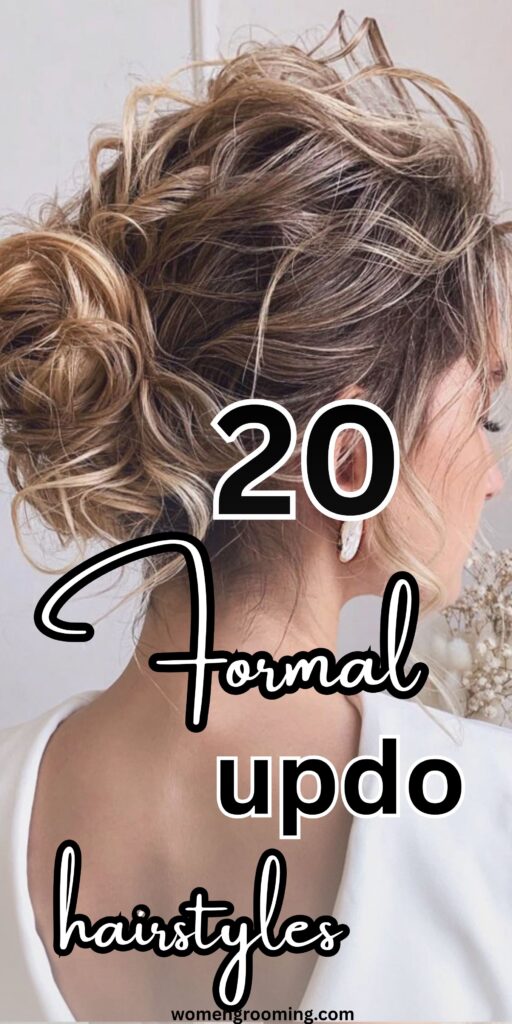 formal updo hairstyles