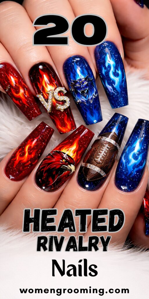 heated rivalry nails
