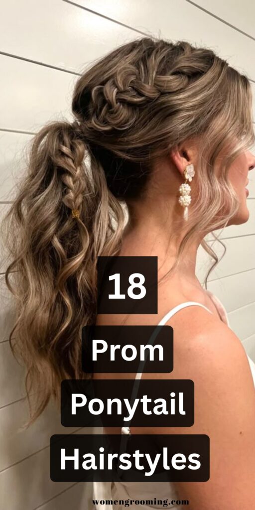 prom ponytail hairstyles
