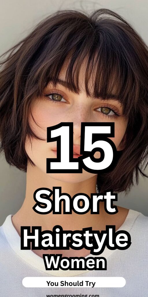short hair style women