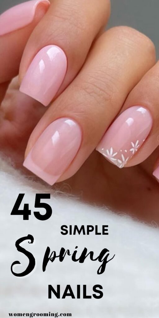 simple spring nail