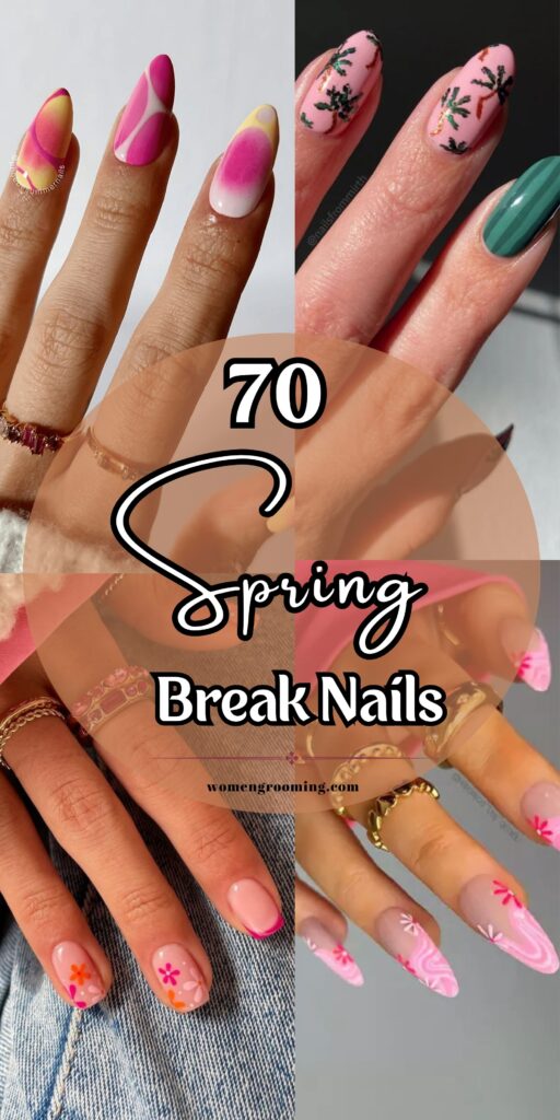 spring break nails