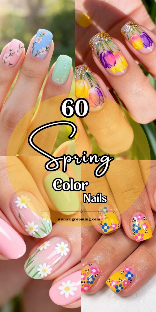 spring color nails