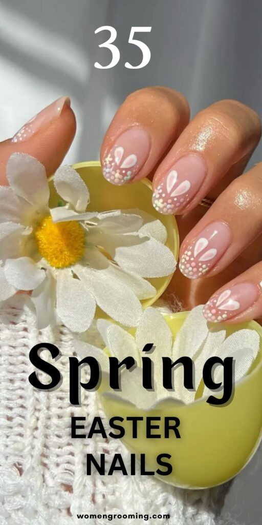spring easter nails