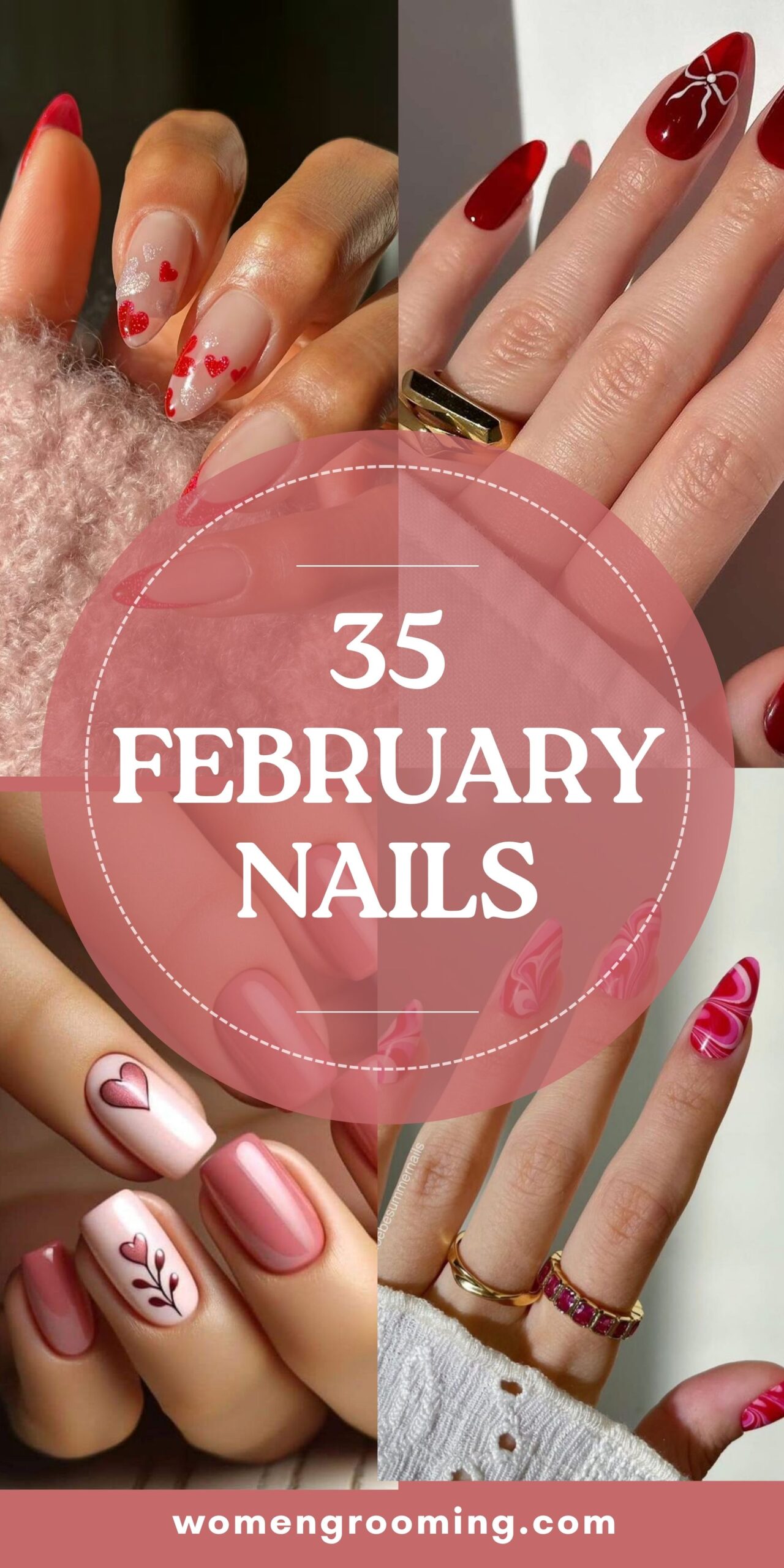 35 February Nails That Look Romantic & Trendy