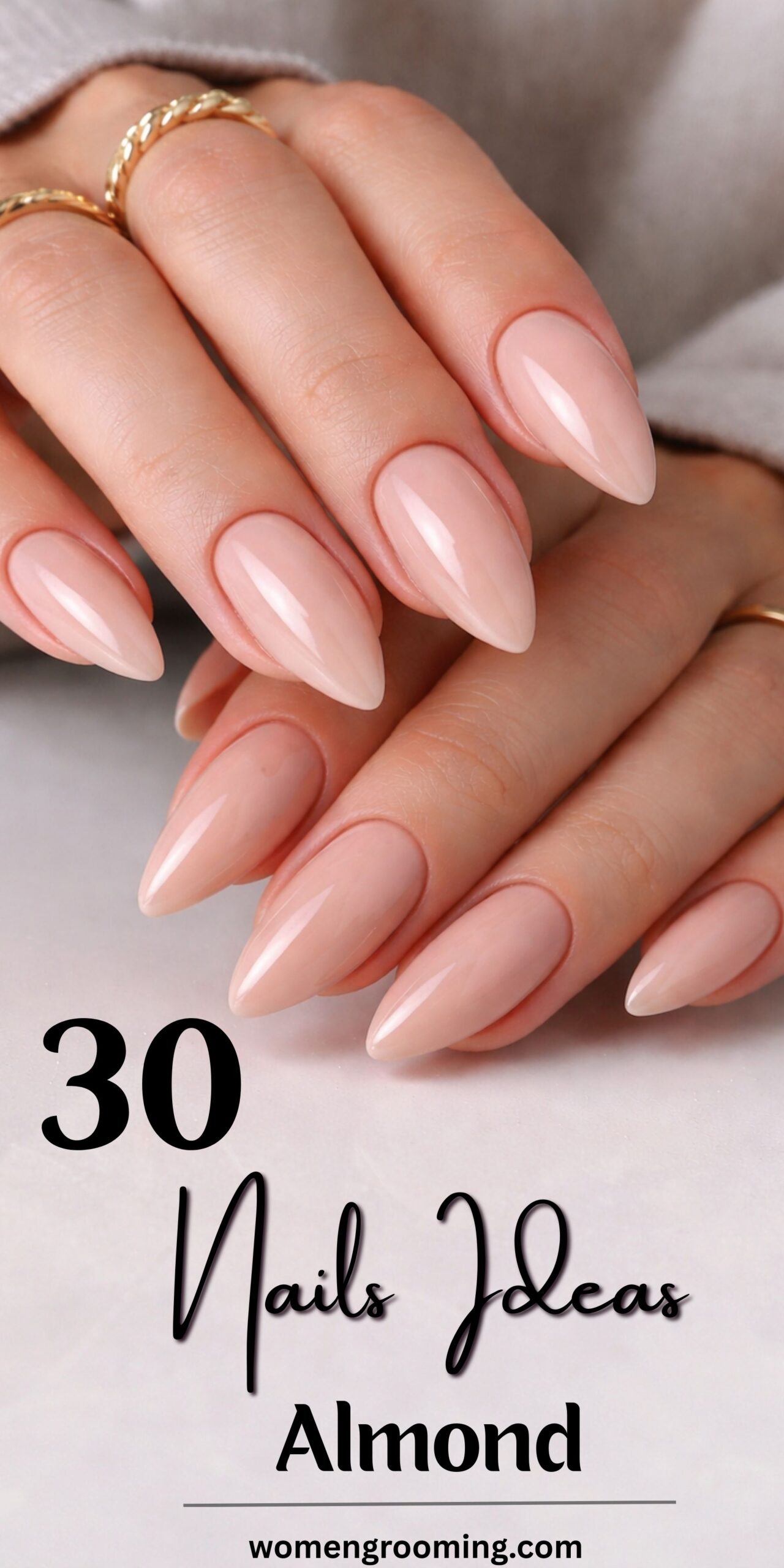 30 Nail Ideas Almond That Look Chic & Trendy