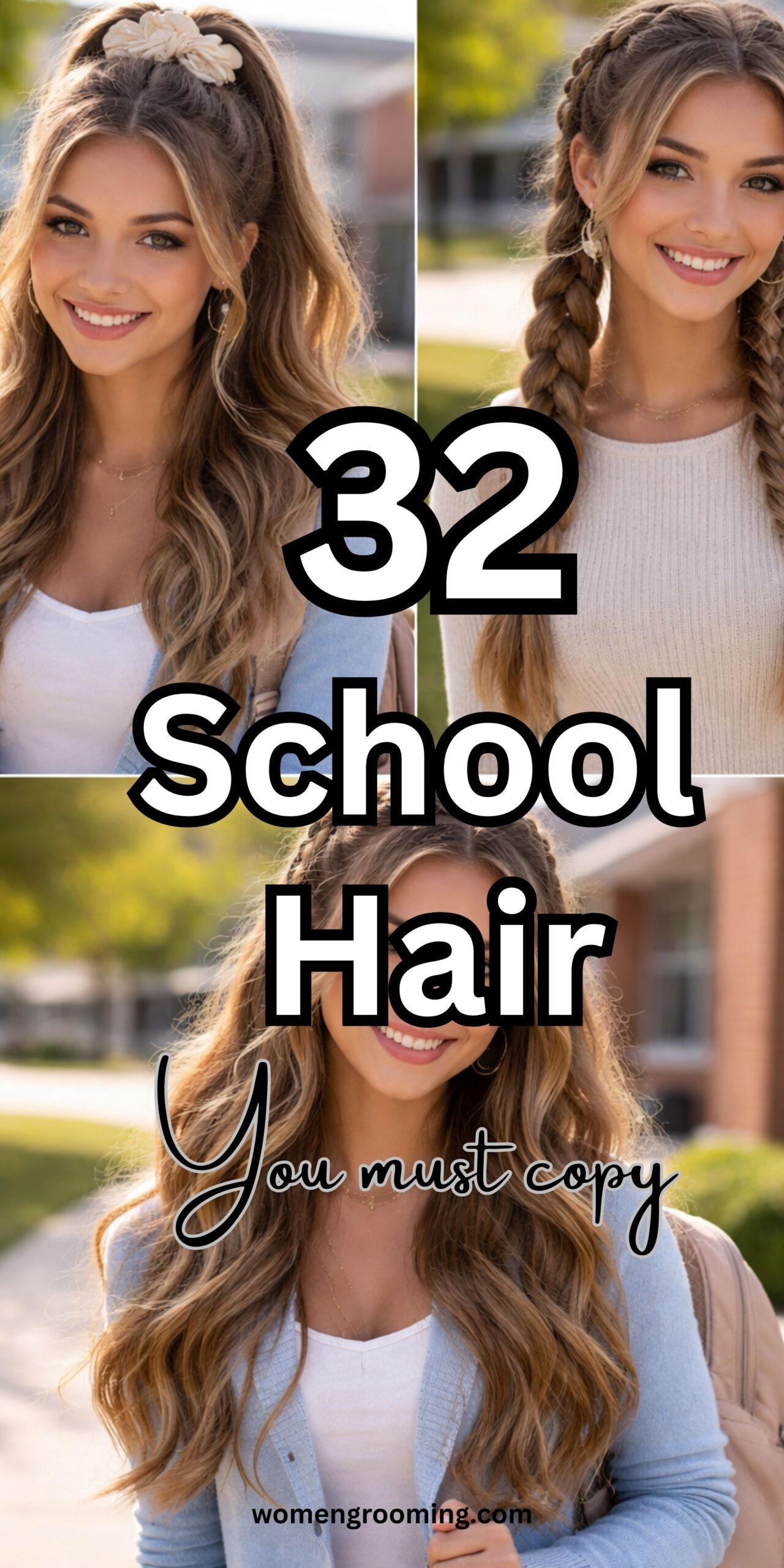 32 School Hair Ideas That Are Cute, Easy & Trendy