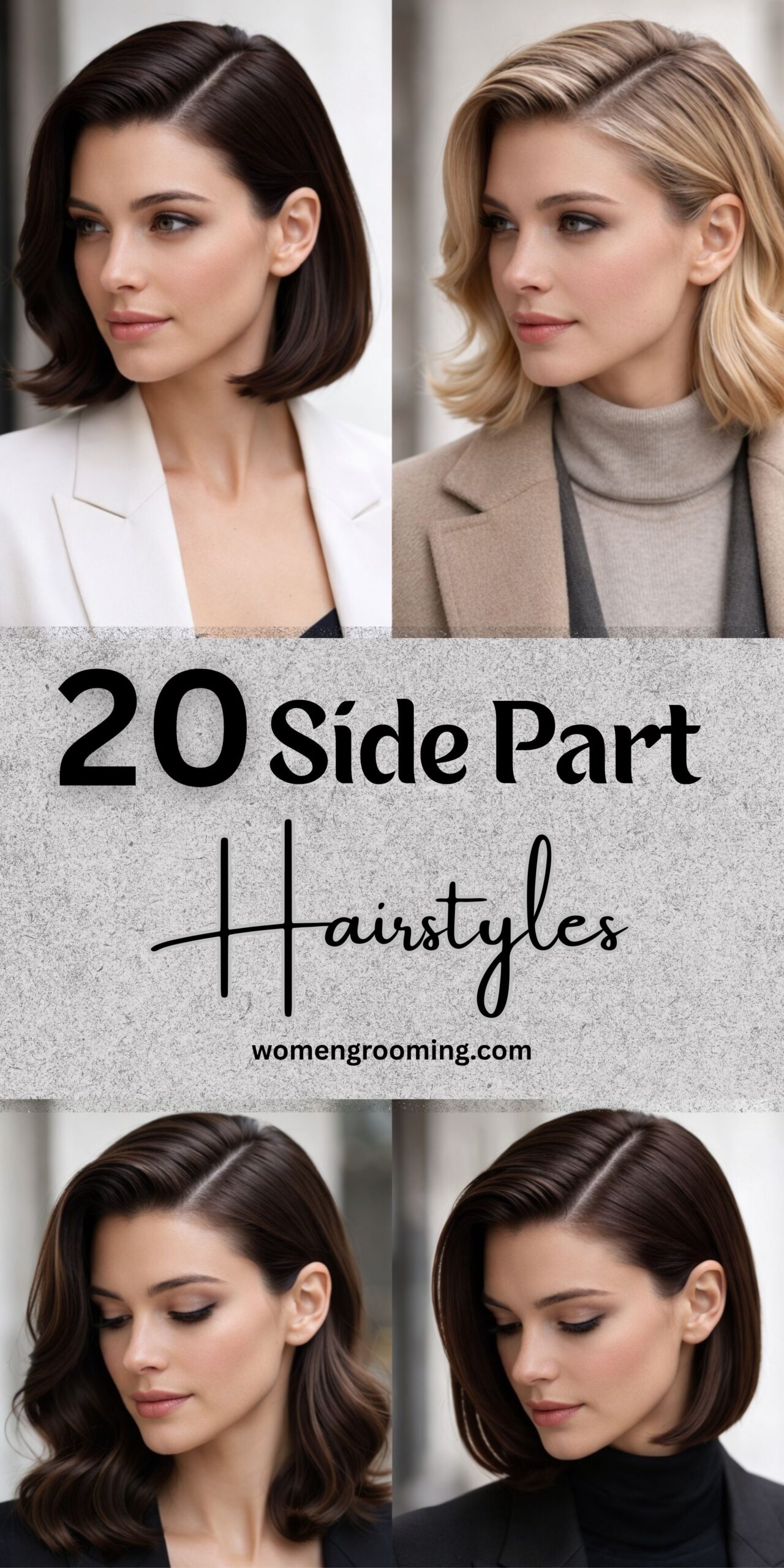 20 Side Part Hairstyles That Look Chic & Trendy