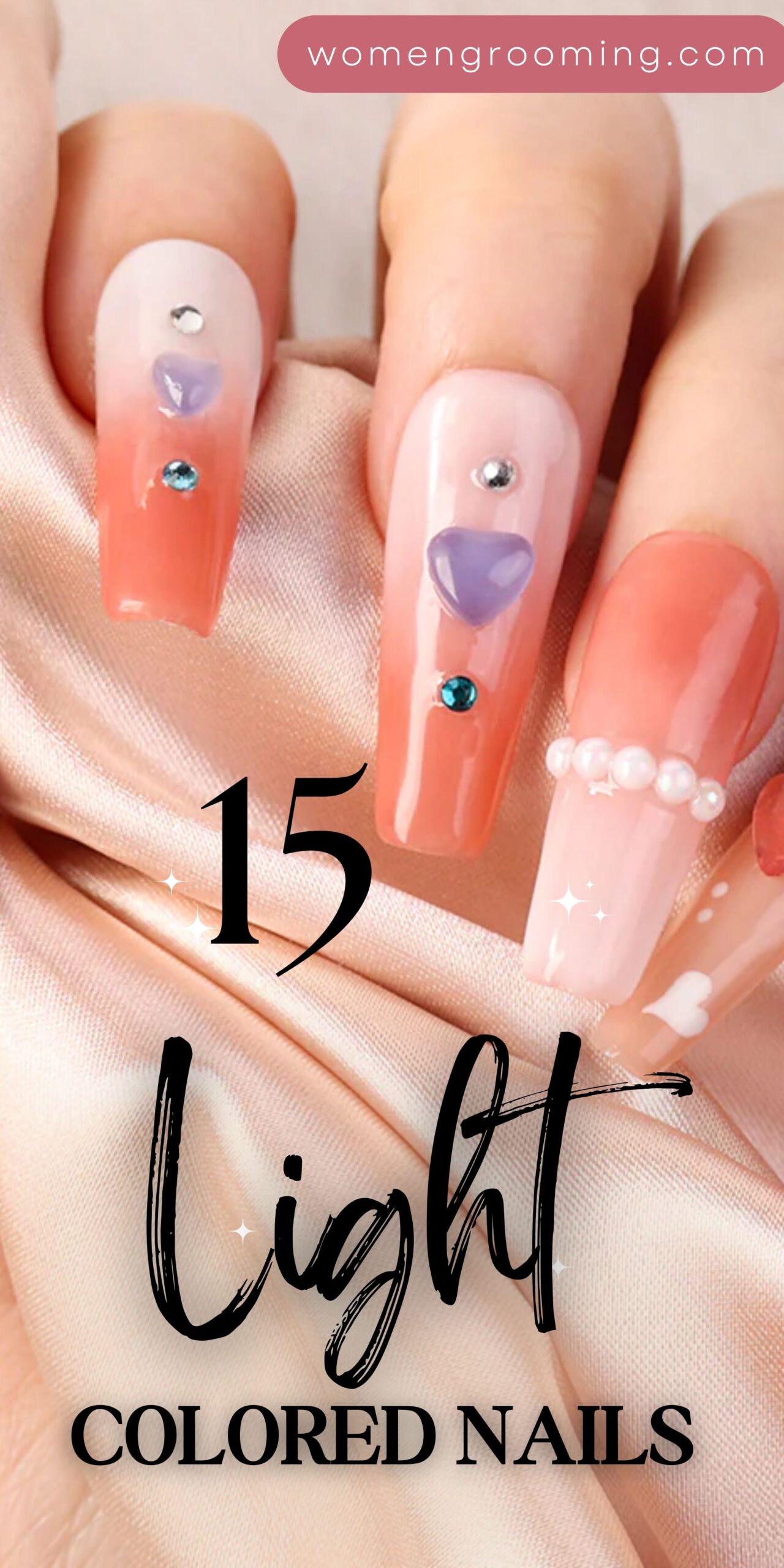 15 Light Colored Nails You’ll Be Obsessed With This Spring & Summer