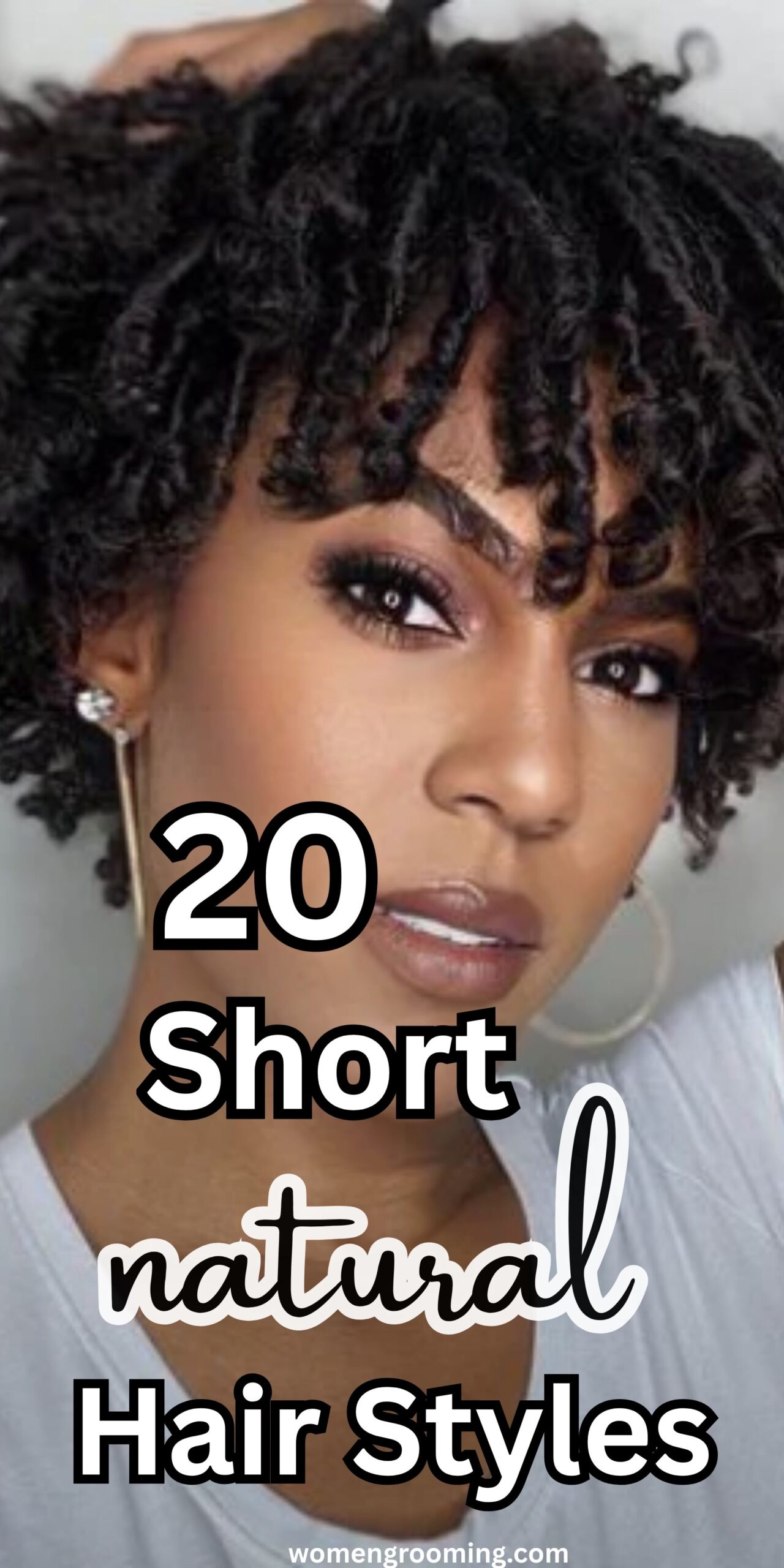 20 Short Natural Hair Styles for an Easy, Chic & Effortless Everyday Look ✨💇‍♀️