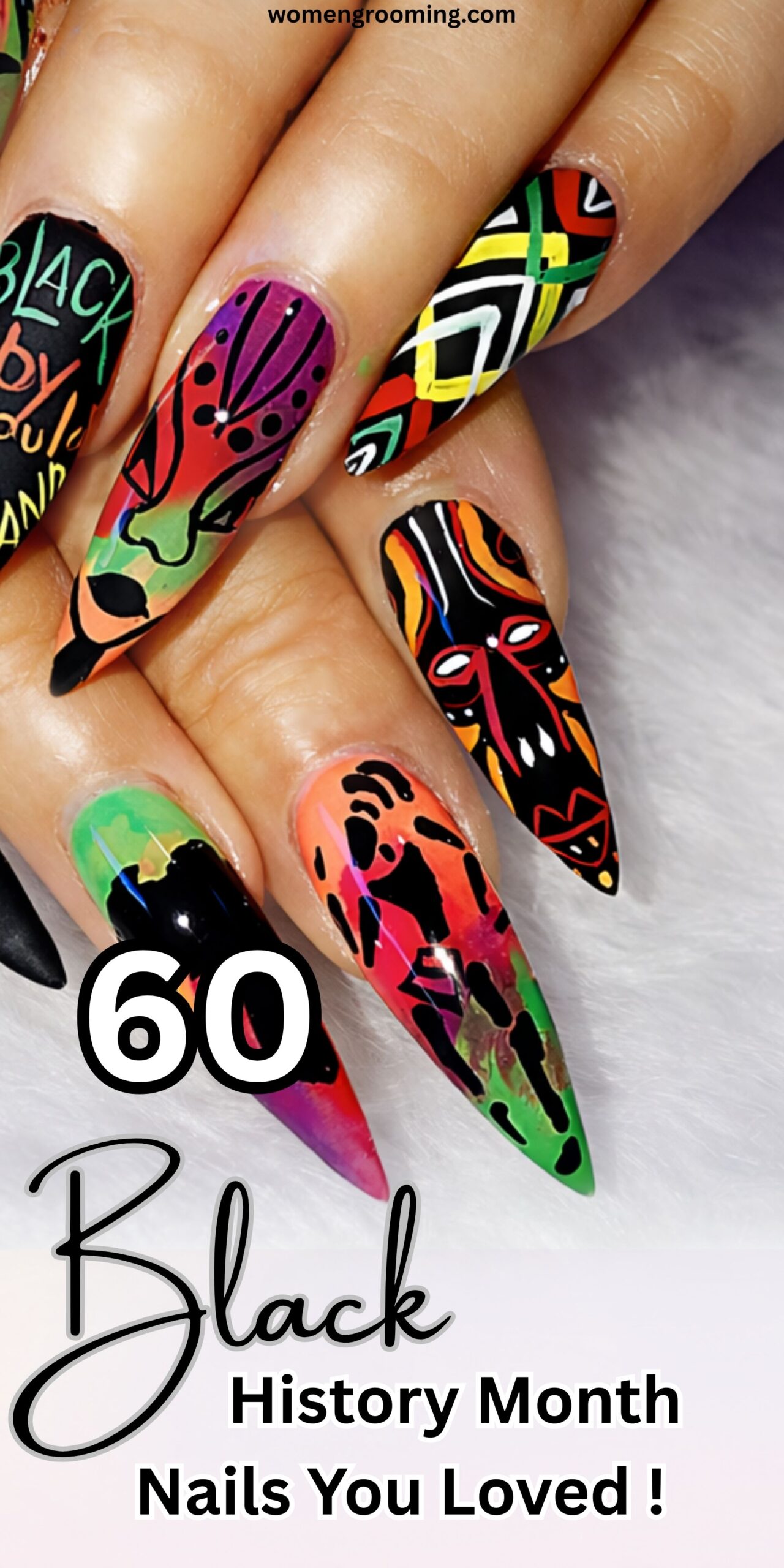 60 Black History Month Nails That Look Bold & Proud