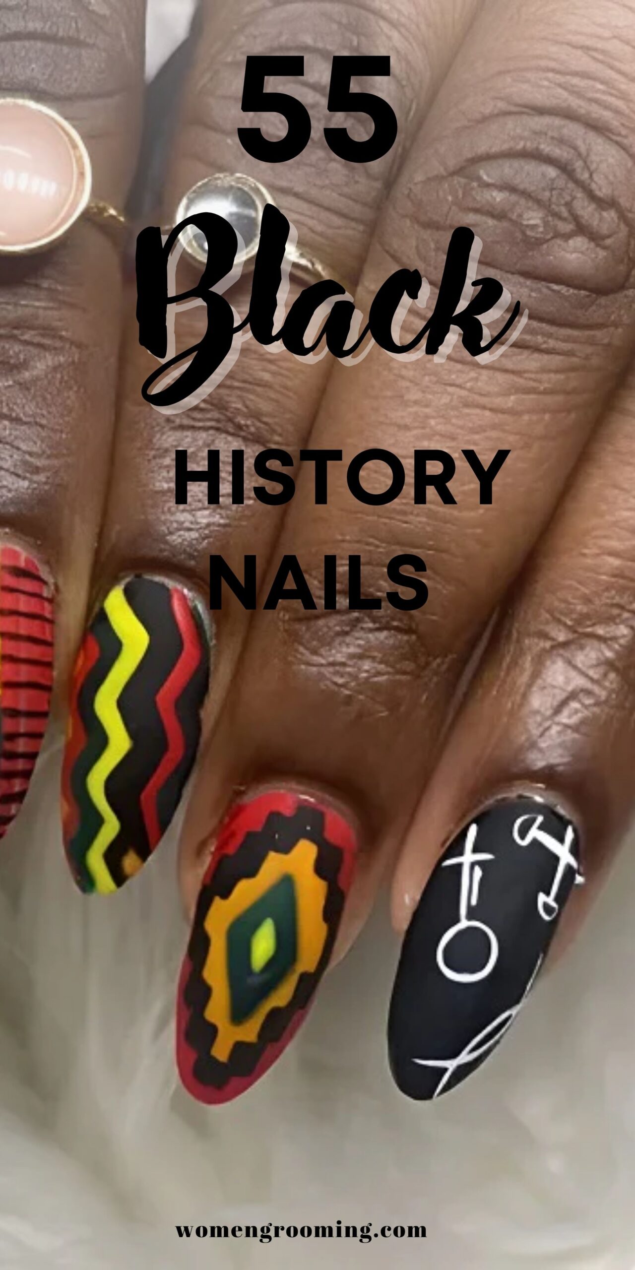 55 Black History Nails That Celebrate Culture