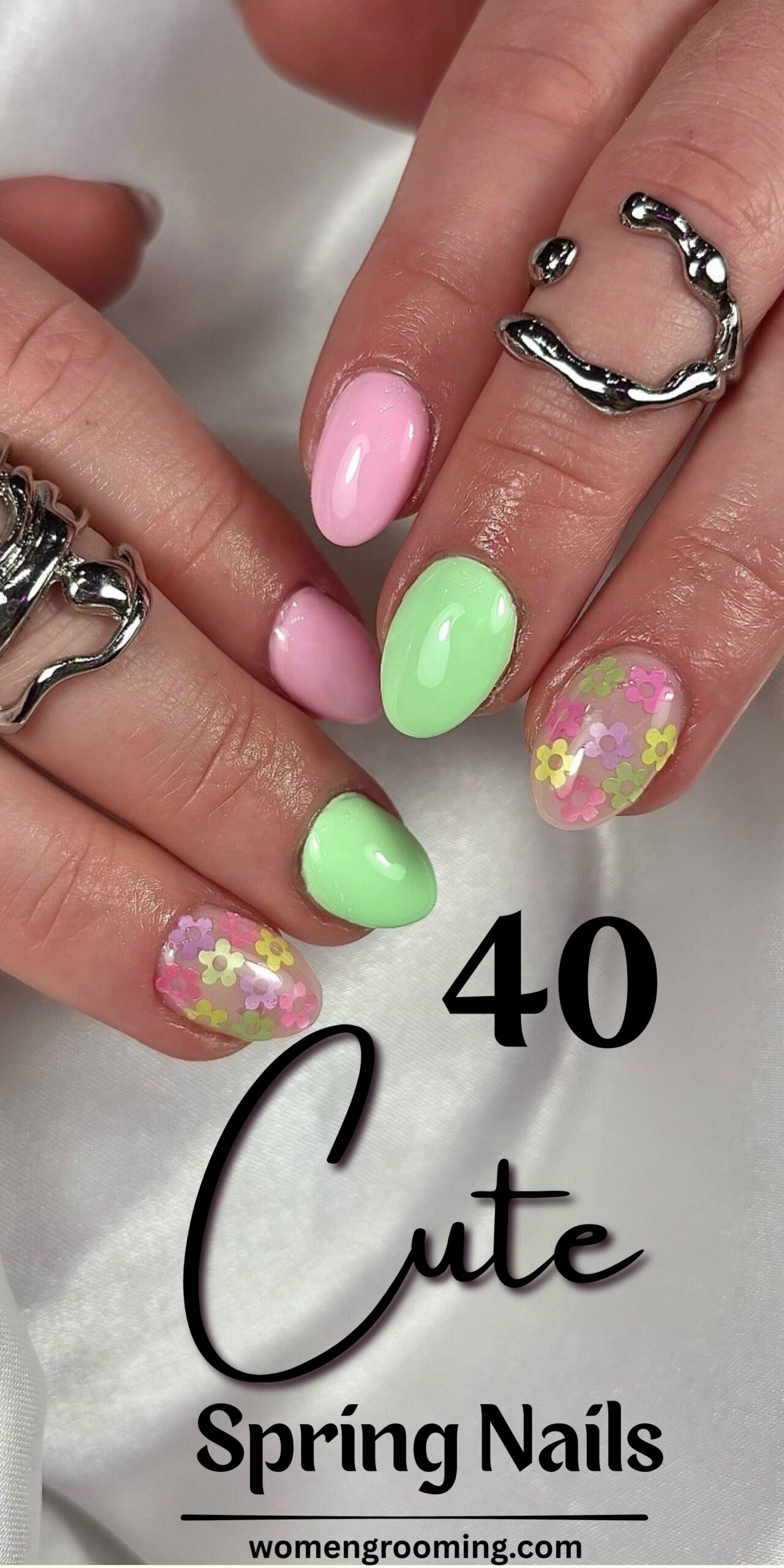 40 Cute Spring Nails That Look Fresh & Trendy