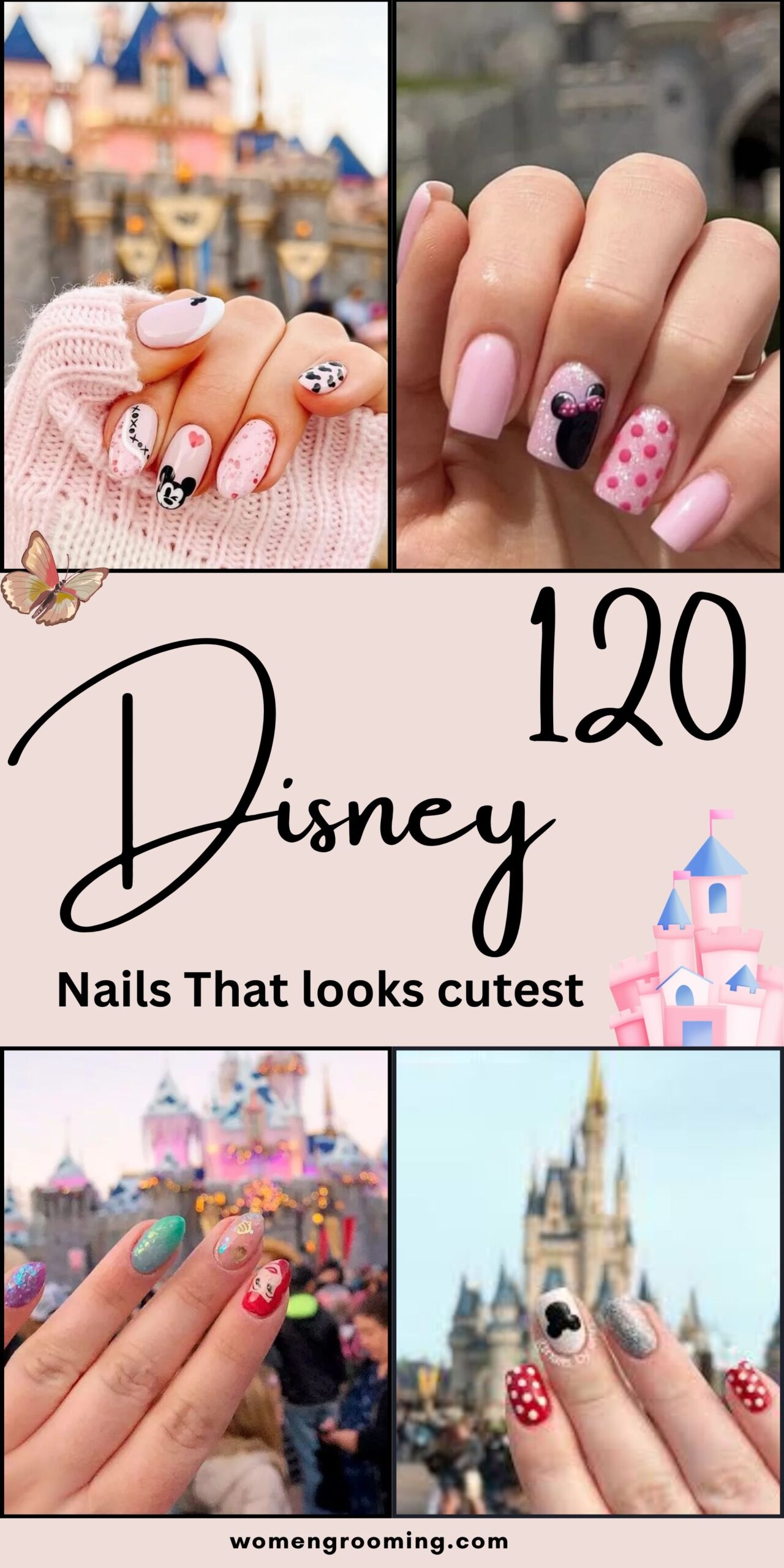 120 Disney Nails – Magical & Cute Ideas