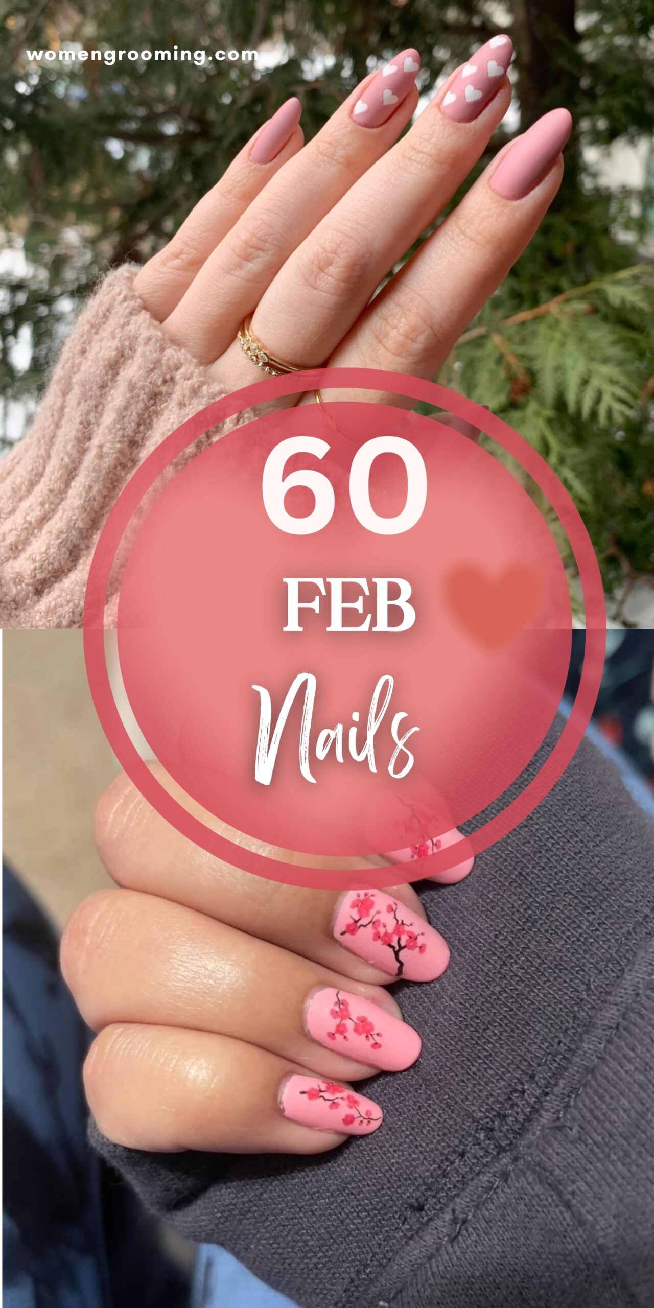 60 Feb Nails That Are Cute & Trendy