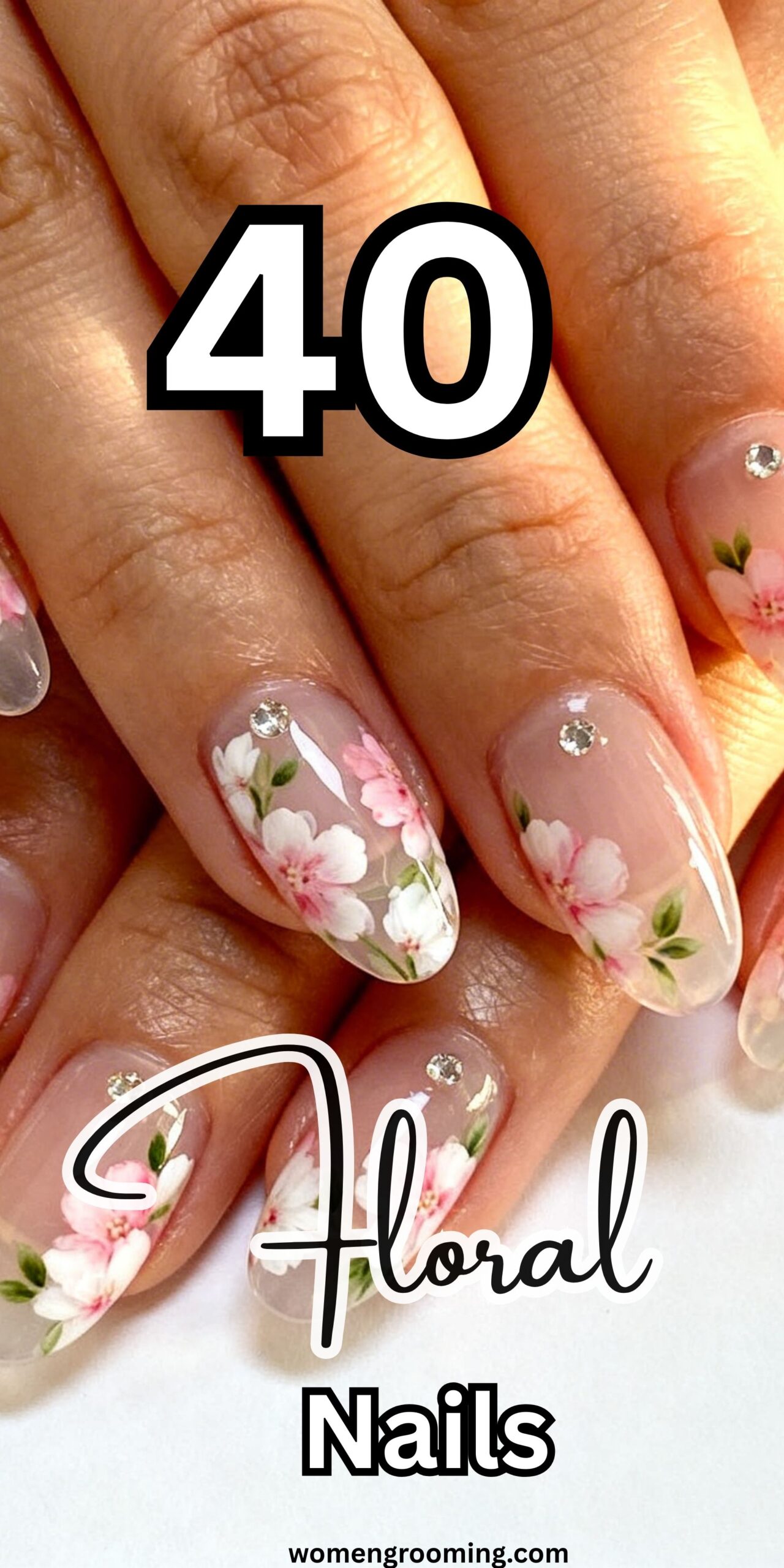 40 Floral Nails You Need for the Prettiest Spring & Summer Manicure