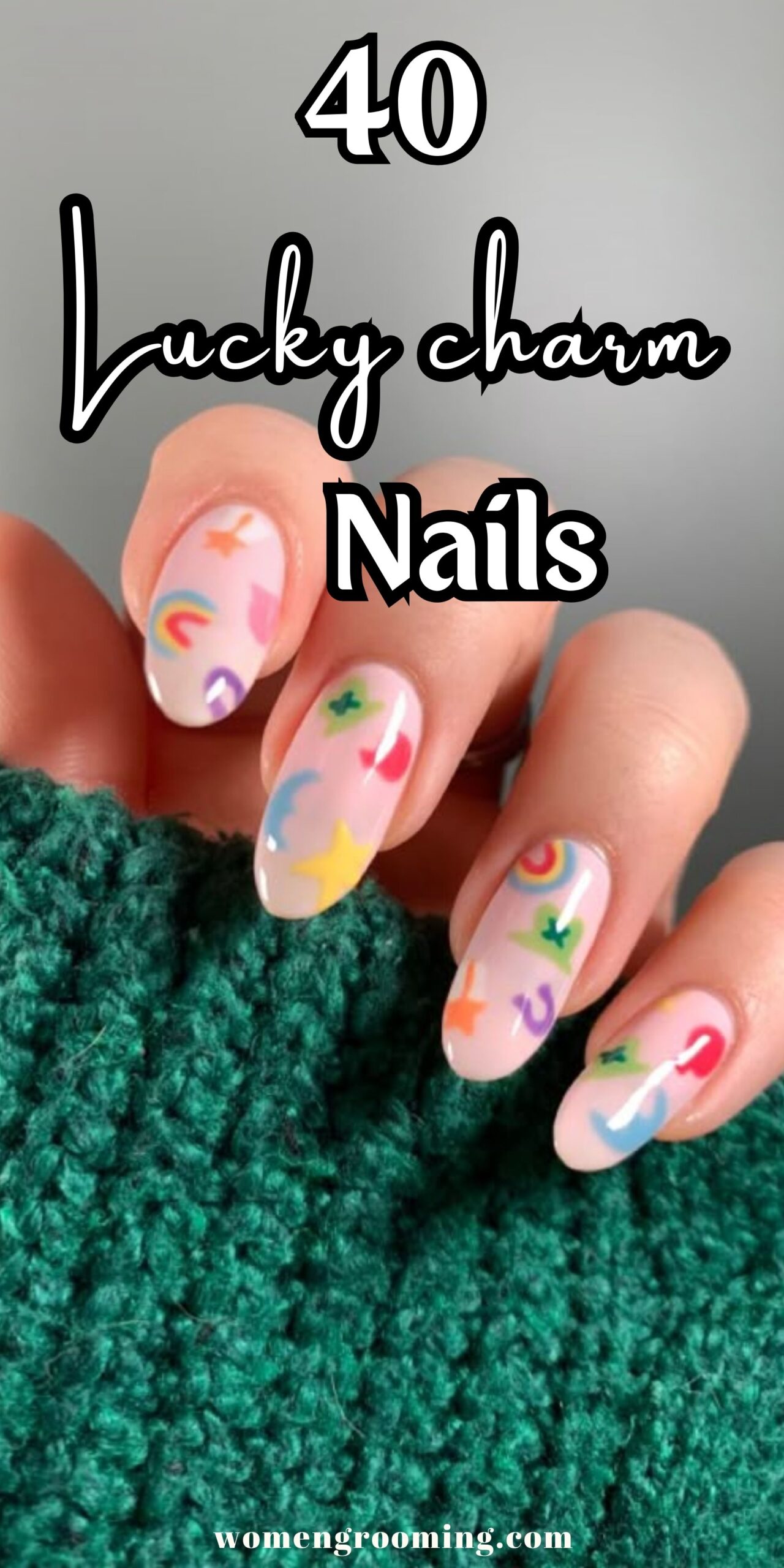 40 Lucky Charms Nails Ideas for Cute, Colorful & Magical Manicures 🍀✨