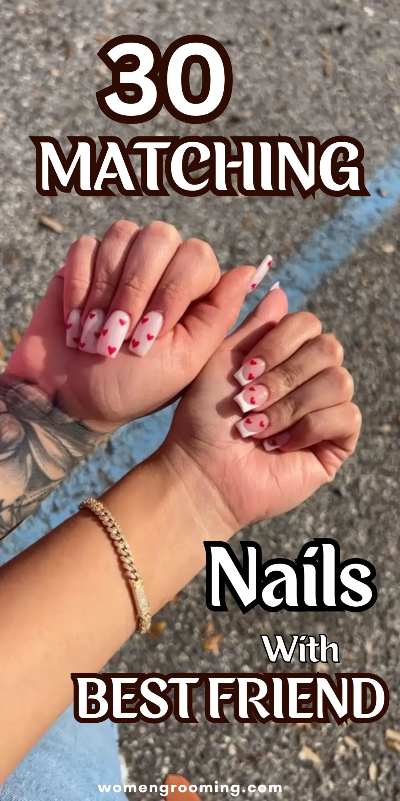 30 Matching Nails With Best Friend 💅✨