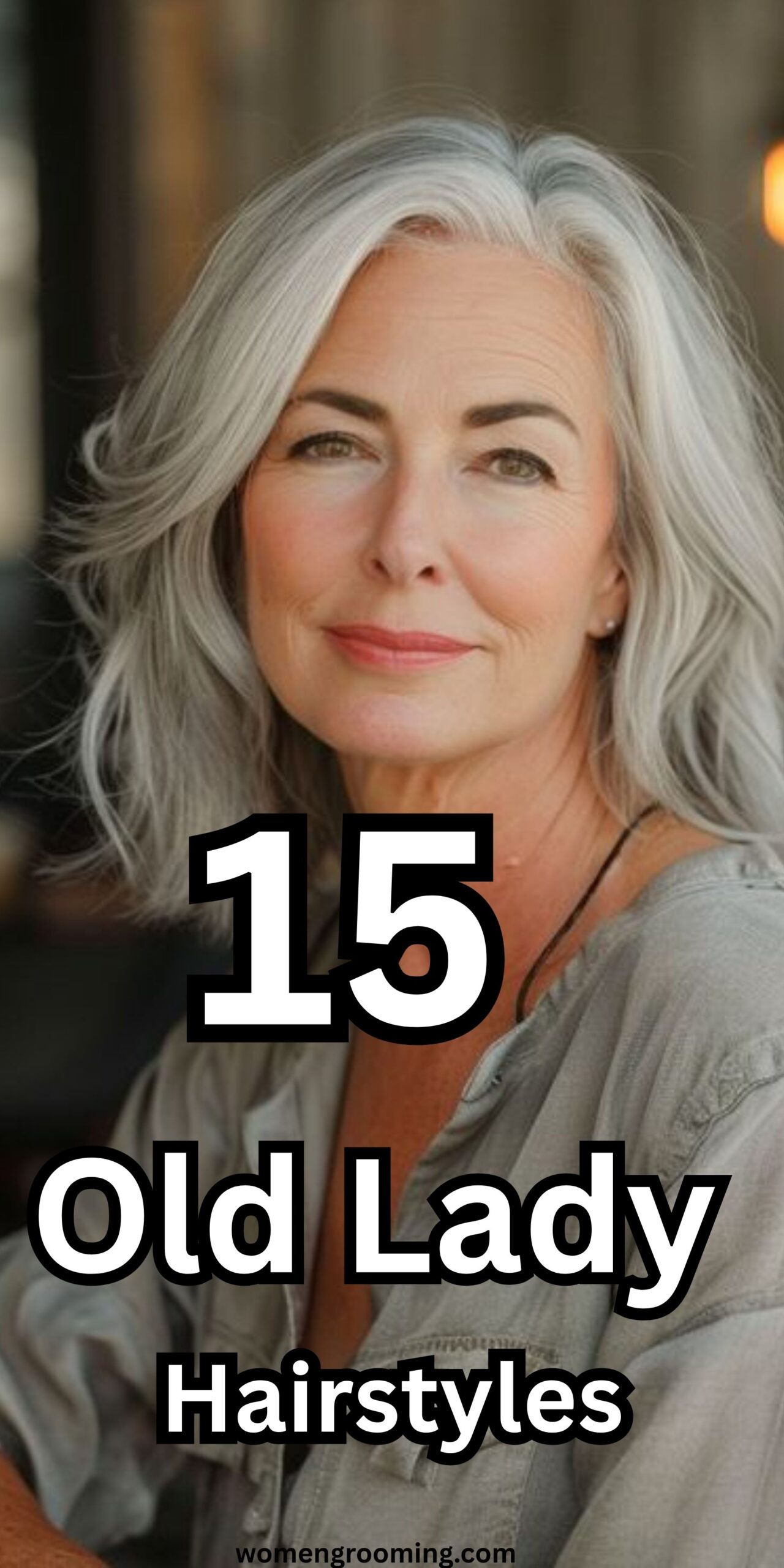 15 Old Lady Hairstyles That Look Classic & Elegant