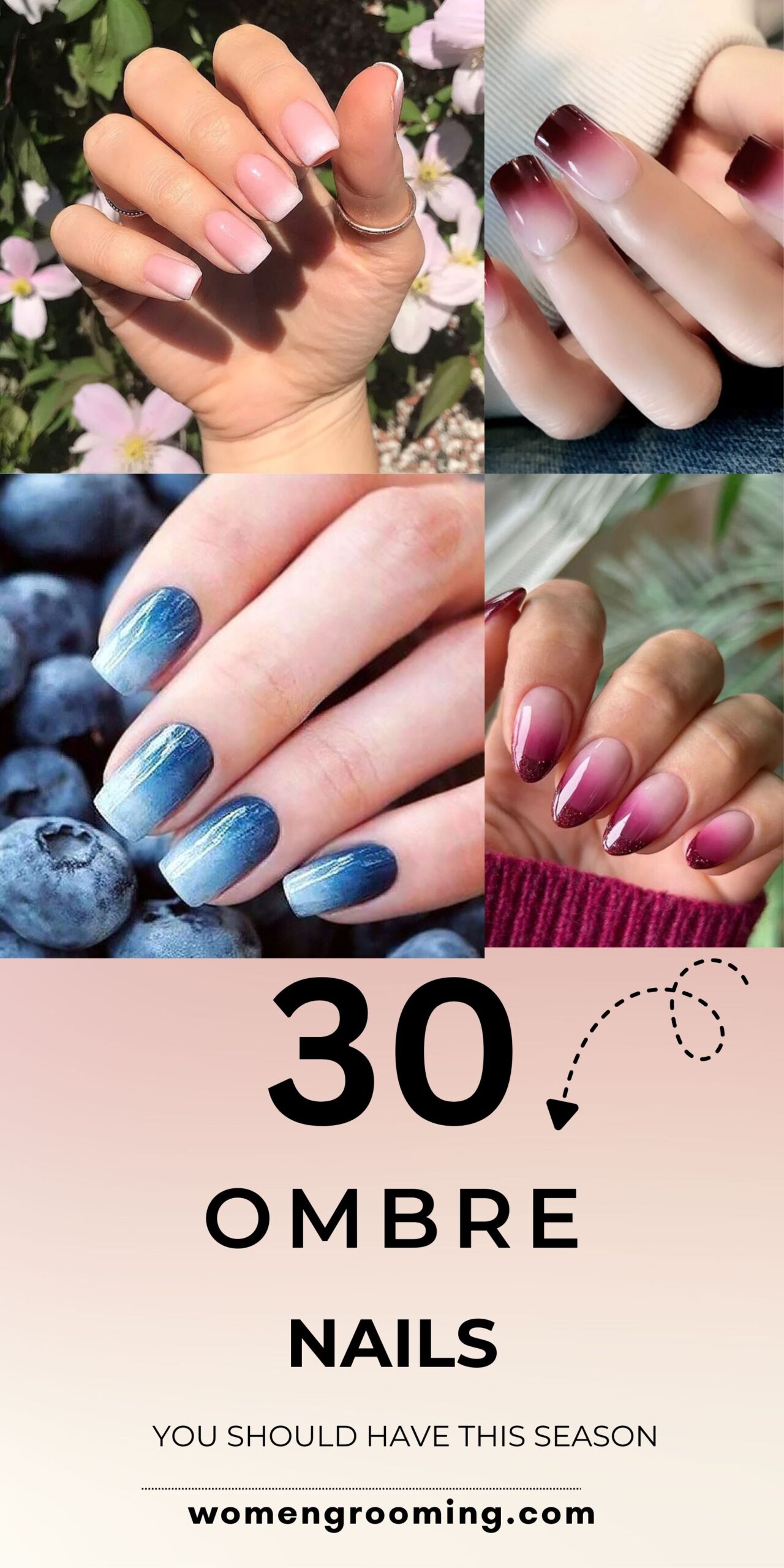 30 Ombre Nails That Look Soft, Trendy & Chic