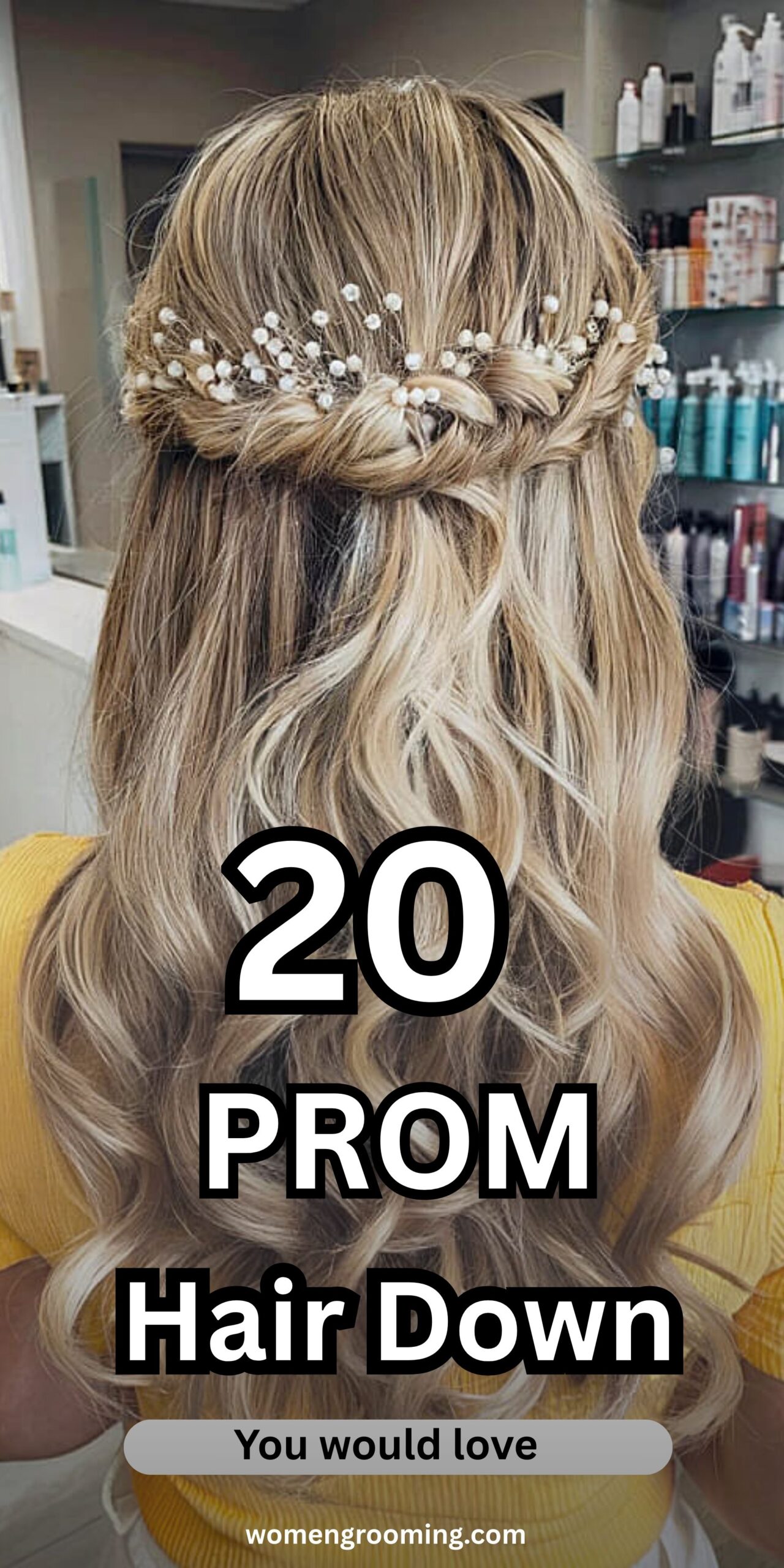 20 Prom Hair Down Styles That Are Soft & Glam ✨💃