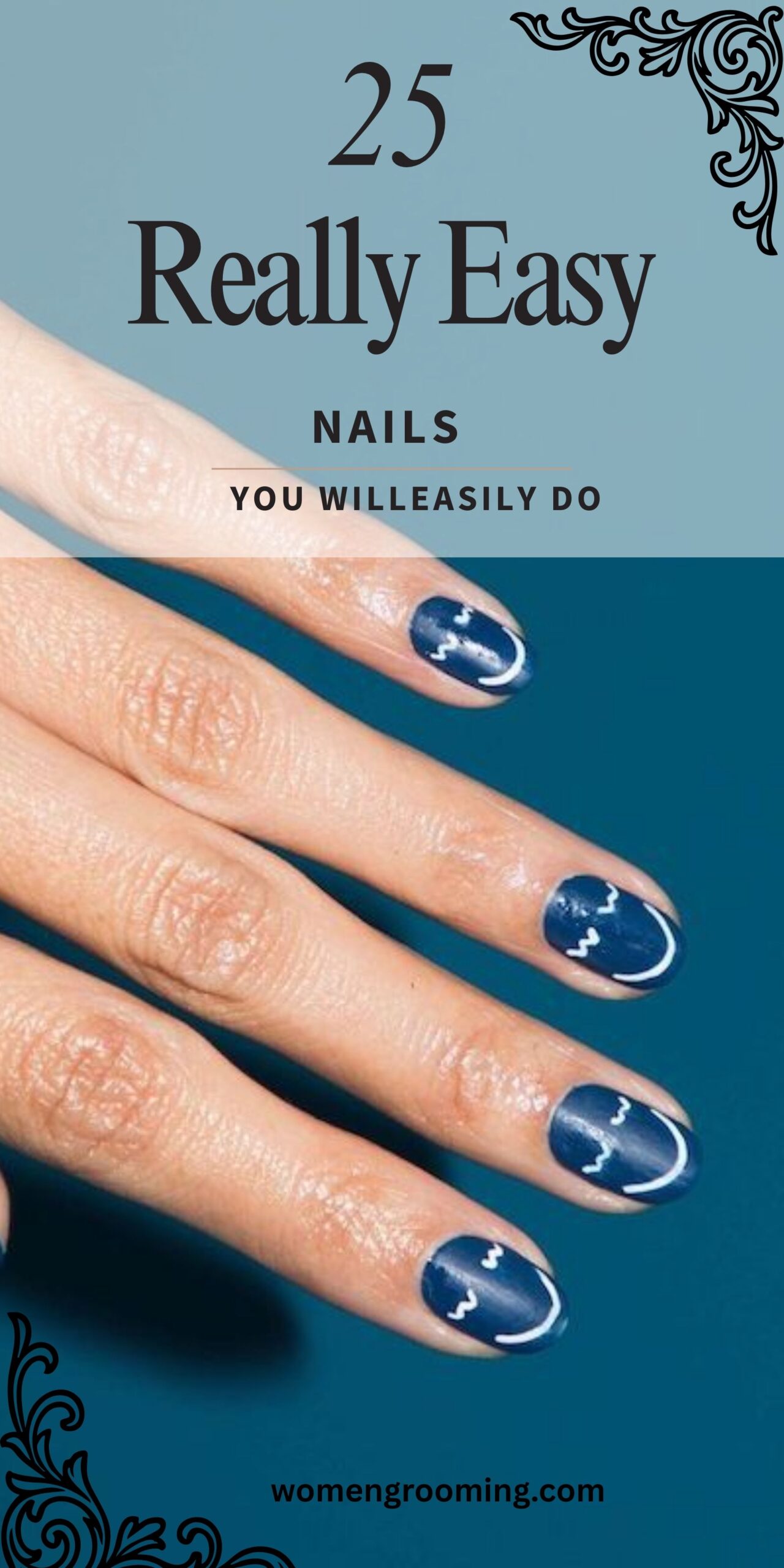 25 Really Easy Nails Anyone Can Do at Home