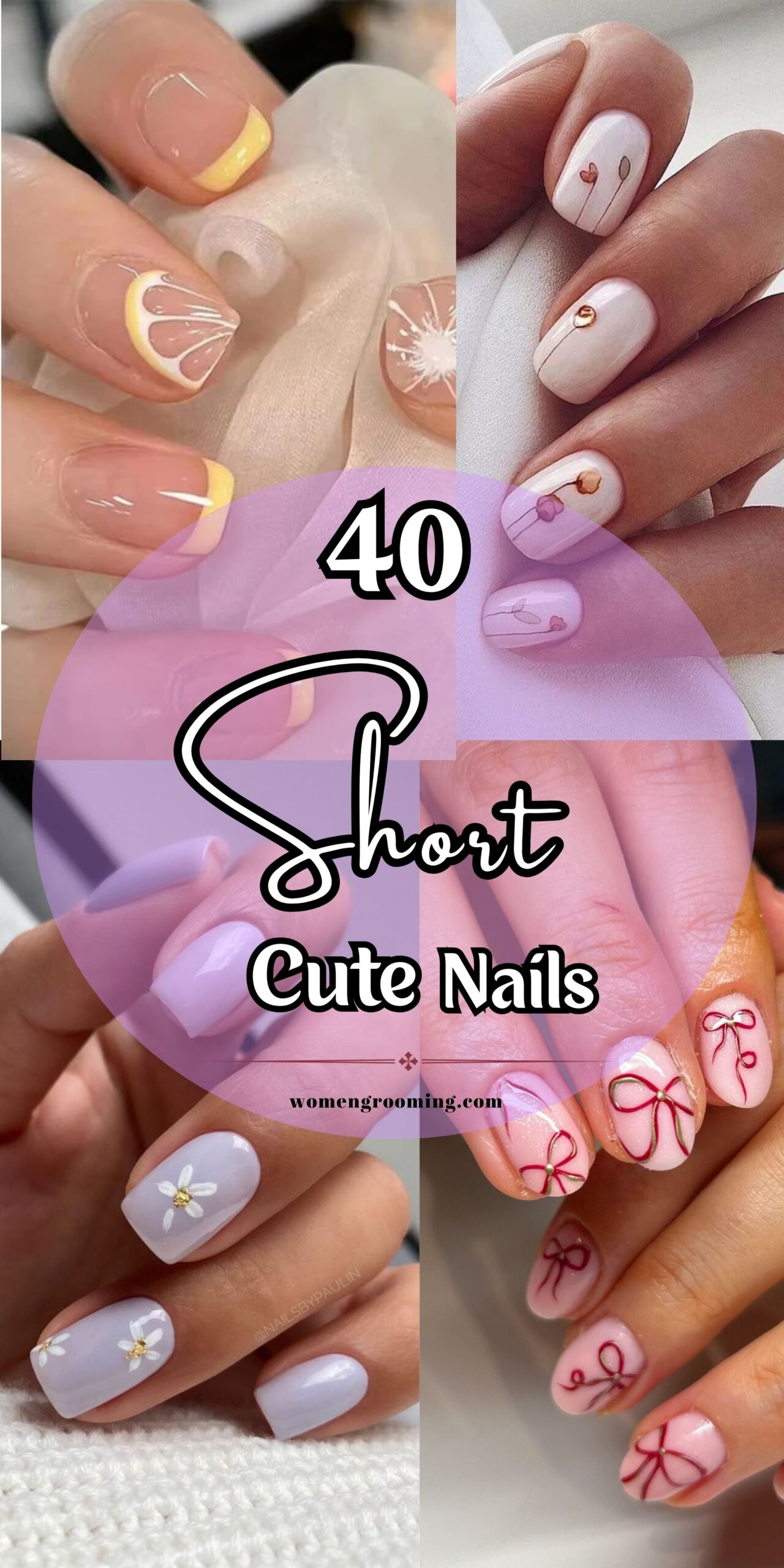40 Short Cute Nails That Are Trendy & Easy to Wear