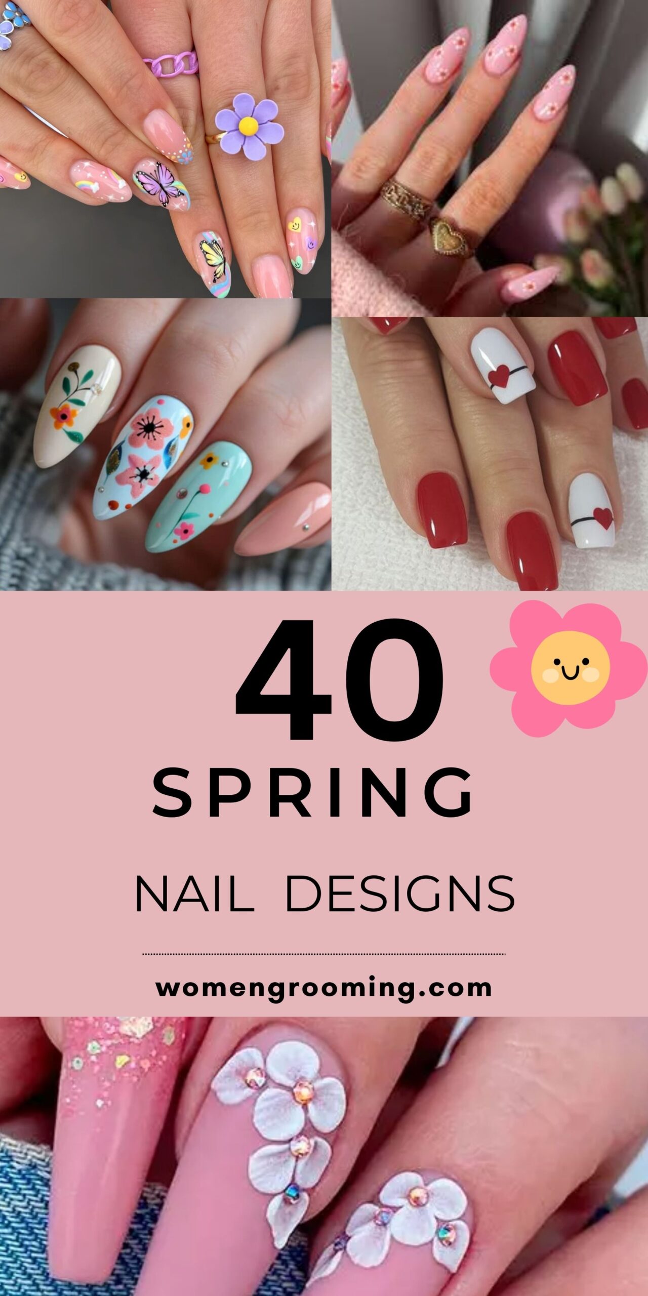 40 Spring Nail Designs That Look Cute & Trendy
