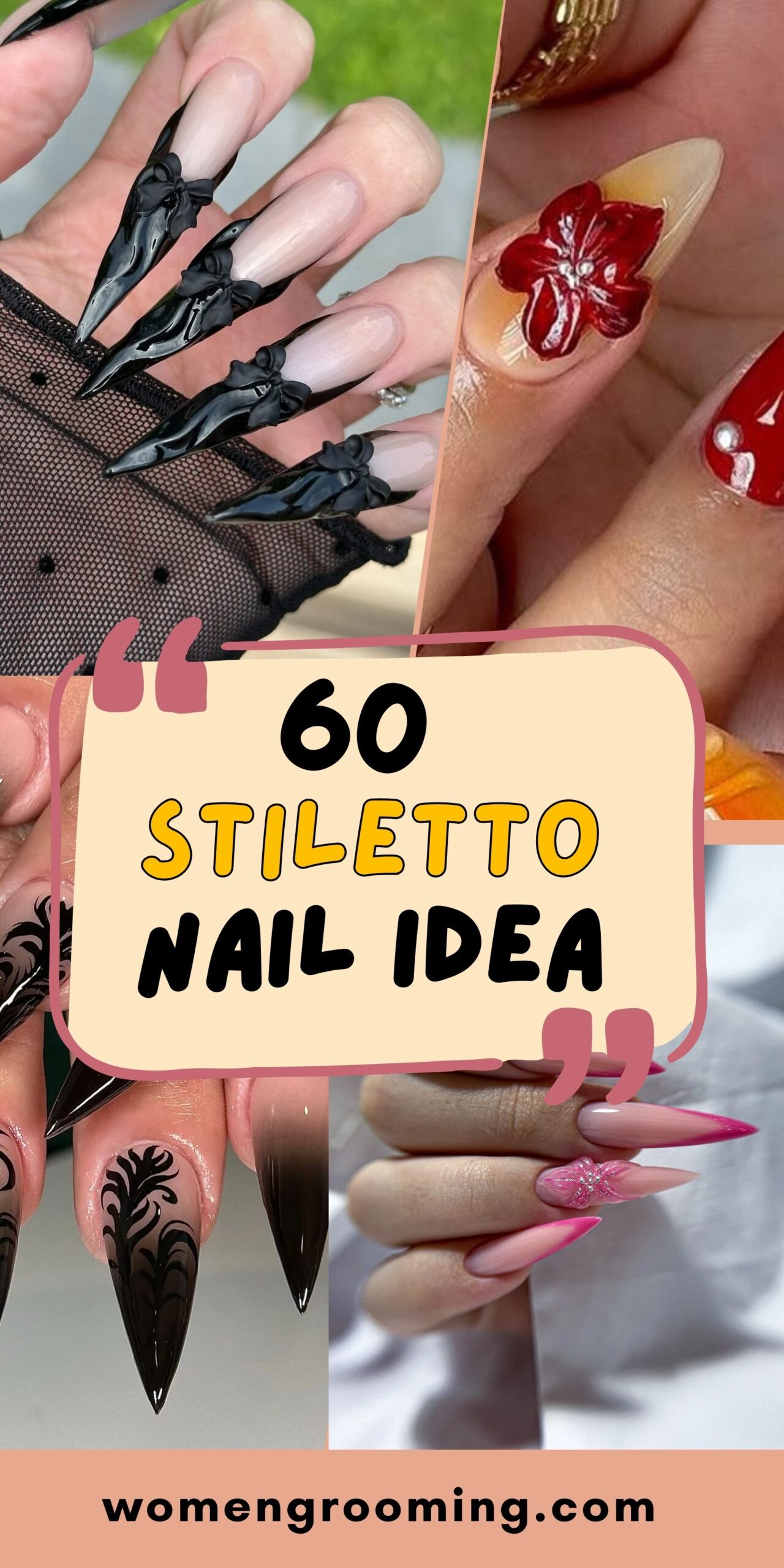 60 Stiletto Nail Ideas: Stunning Designs You’ll Want to Try Now