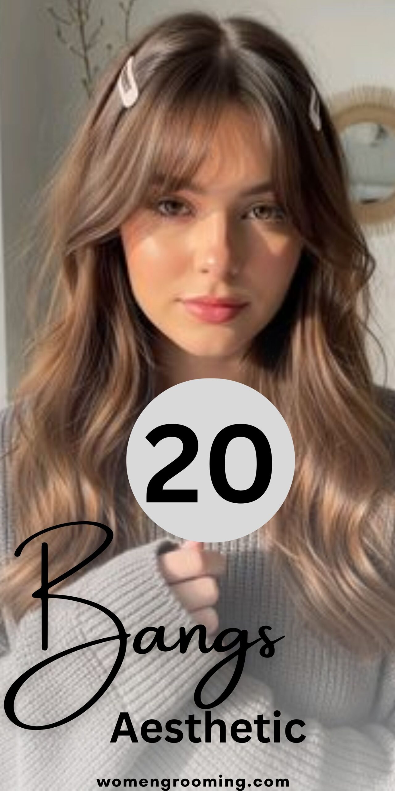 20 Bangs Aesthetic Ideas for Soft, Trendy & Insta-Worthy Hairstyles ✨💇‍♀️