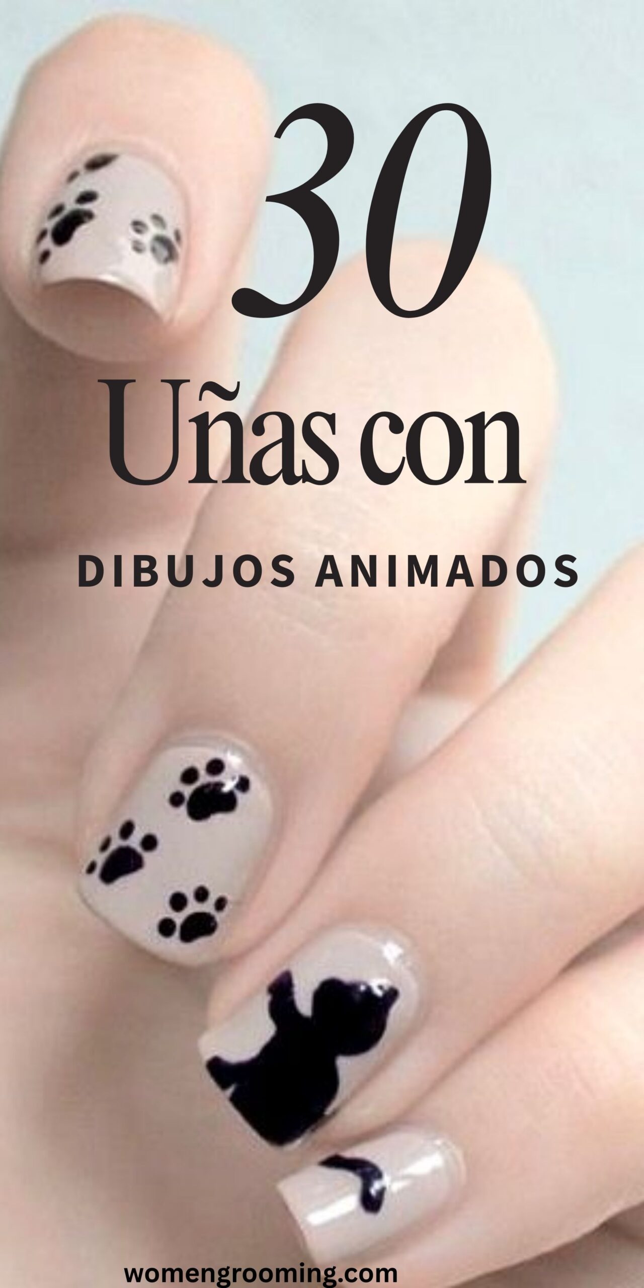 30 Uñas con Dibujos Animados Ideas for Cute, Fun & Playful Nail Art 🎨💅