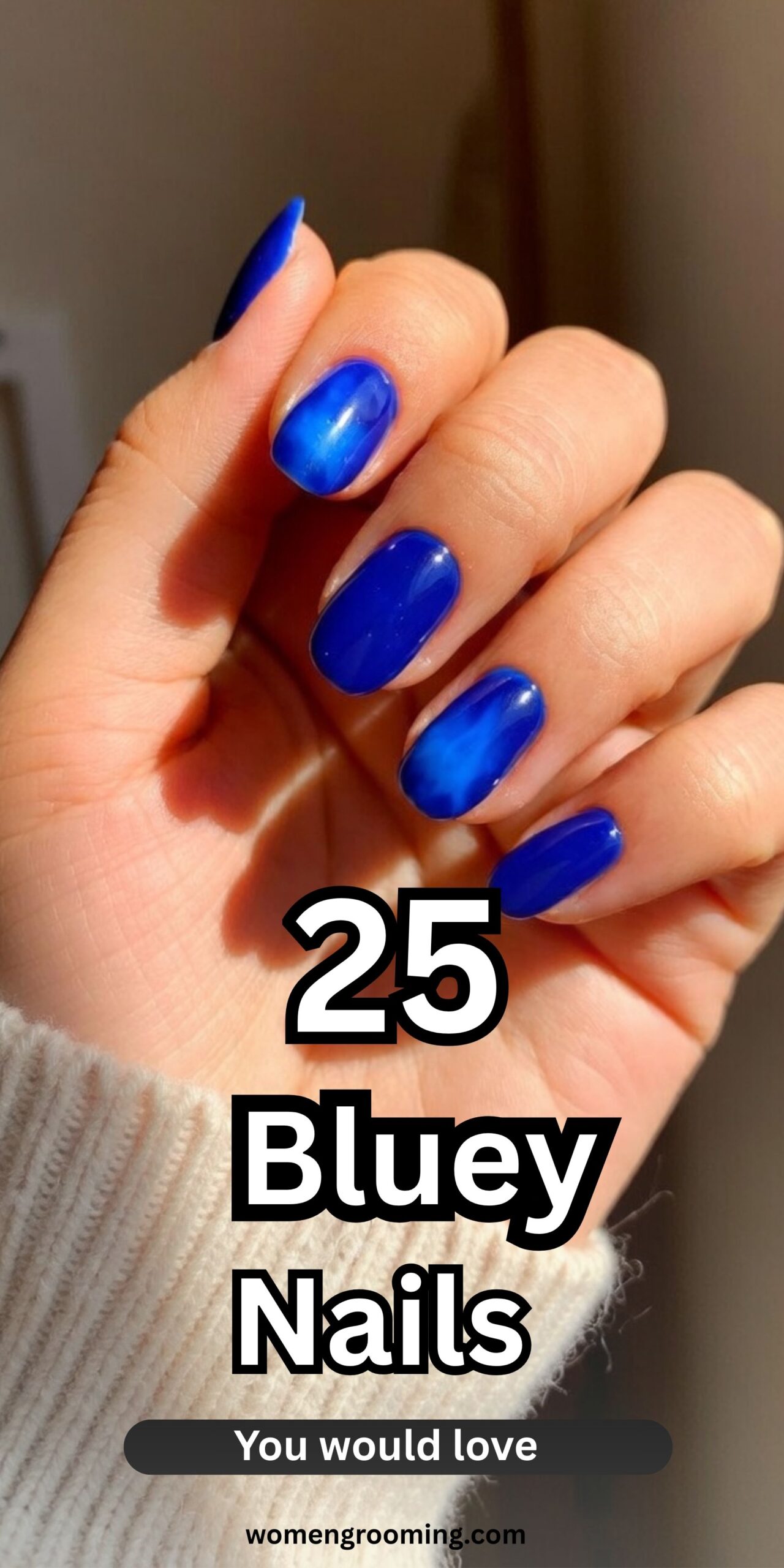 25 Bluey Nails Ideas for Cute, Fun & Playful Manicures 💙🐾